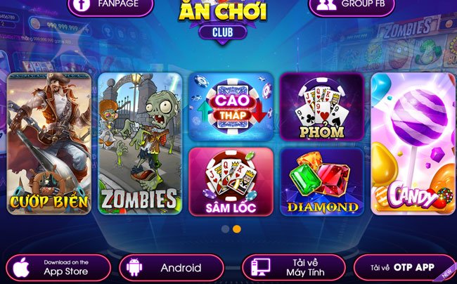Một số trò chơi nổi bật tại Anchoi Club